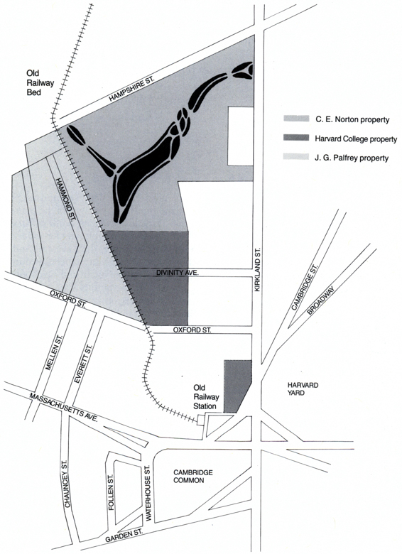  The Charles Eliot Norton Estate in Relation to Adjacent Sections of Cambridge, Massachusetts 