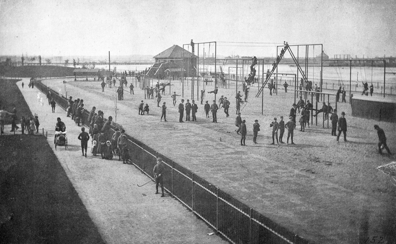 Men’s Outdoor Gymnasium, Charlesbank, n.d.